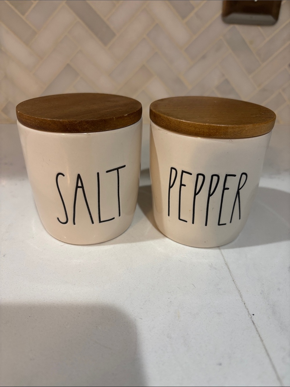 Salt and Pepper canisters